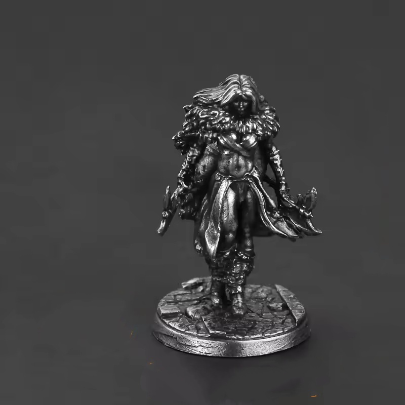 Board Game Vikings - Beyaz Pirinç Viking Savaşçısı Minyatür Model