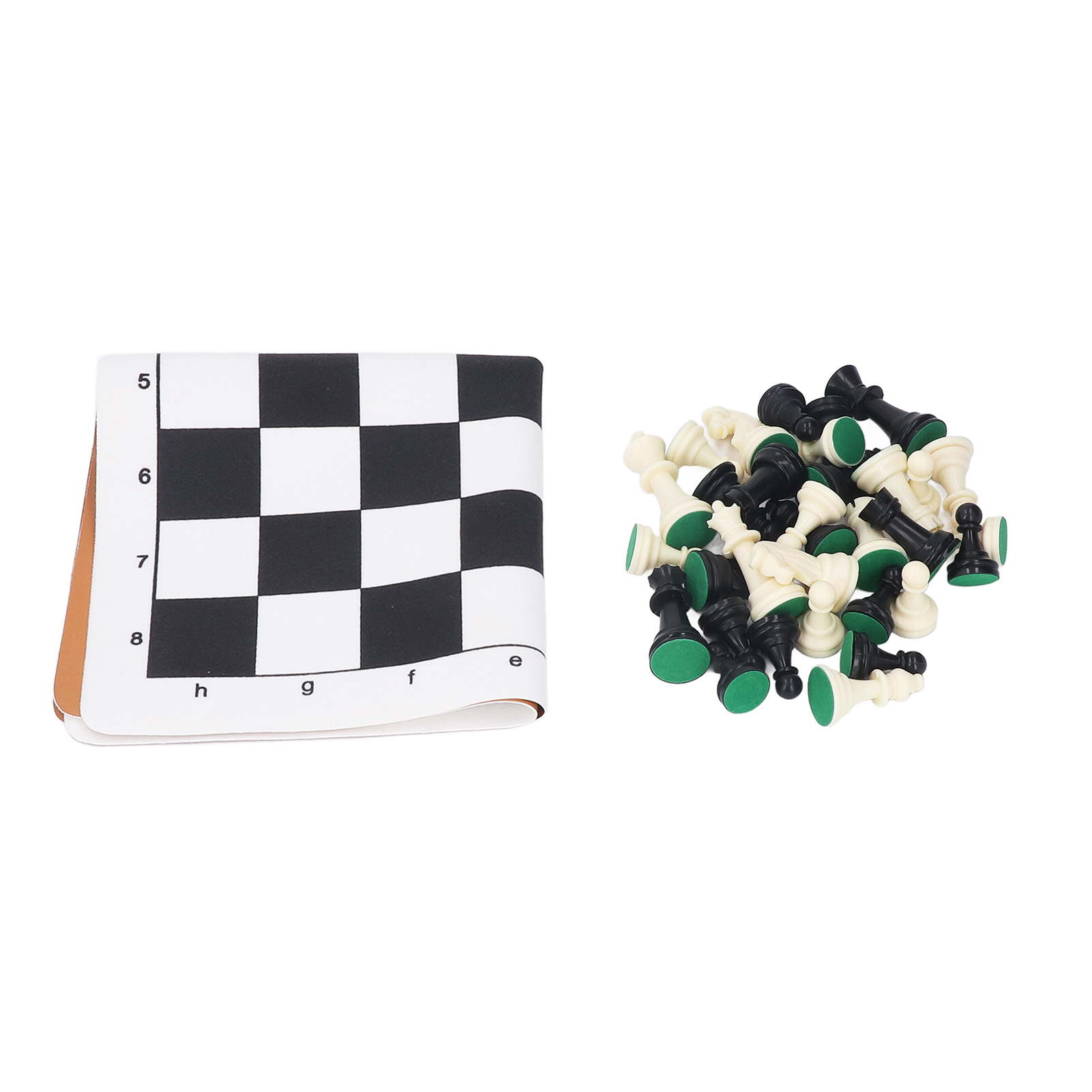 Board Game Zenith - Uluslararası Satranç Seti Siyah Beyaz Plastik