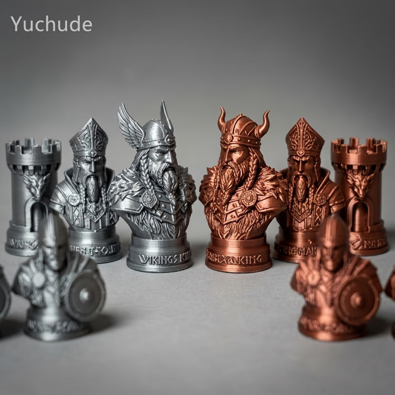 Viking Satranç Taşları 3D Bask - Board Game Vikings incelemesi ve fiyatı