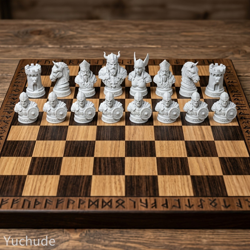 Viking Satranç Taşları 3D Bask - Board Game Vikings incelemesi ve fiyatı