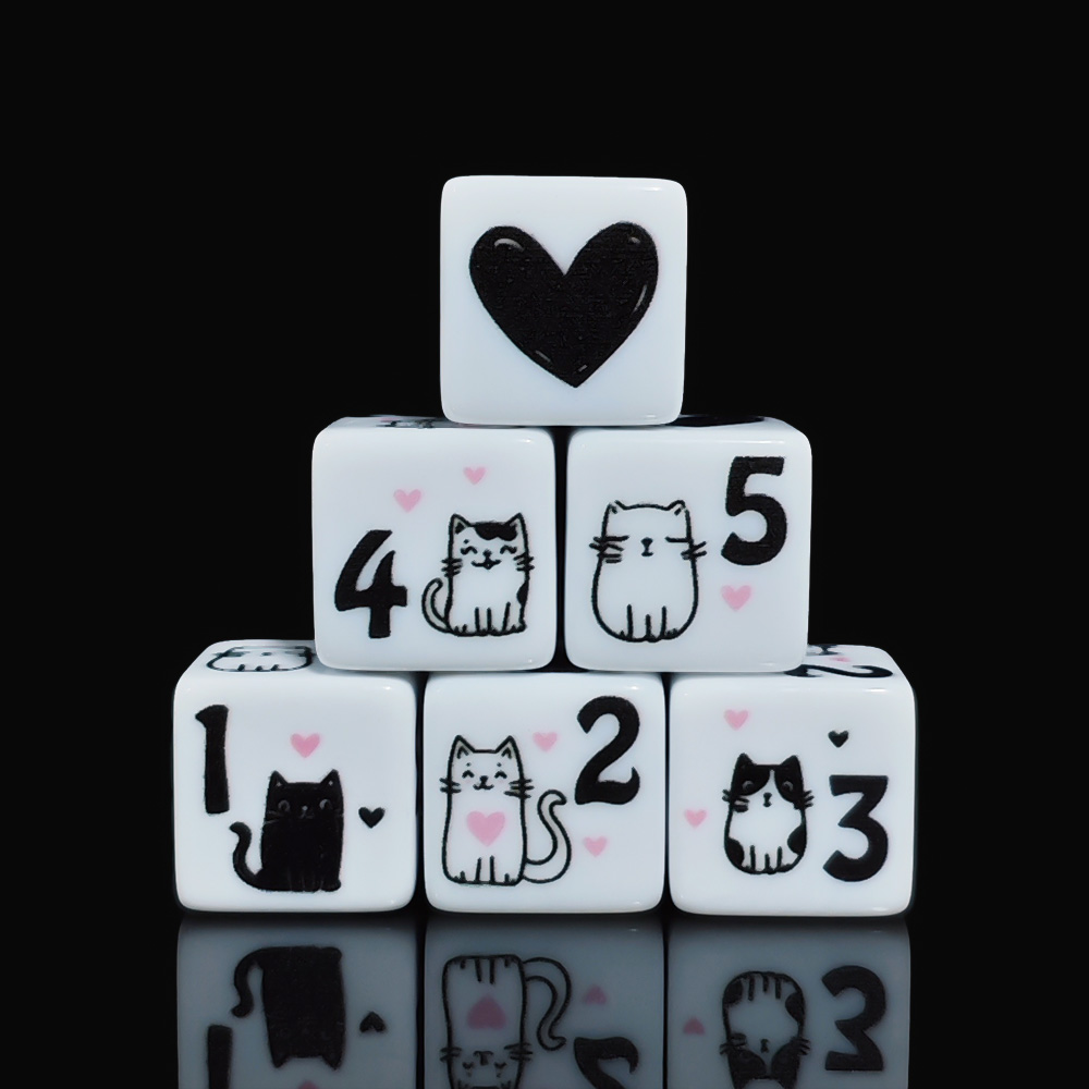 12'li Set 16mm Sevimli Kedi Za - Board Game Rpg incelemesi ve fiyatı